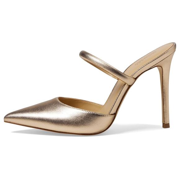 Michael Kors Women'sJessa Embellished Glitter Mesh Mule, Brown Size 11M - Picture 4 of 5